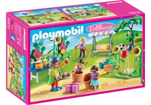 Produktbild von Playmobil 70212  Dollhouse  Kindergeburtstag mit Clown