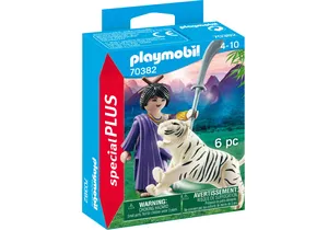 Produktbild von Playmobil 70382  Special Plus  Asiakämpferin mit Tiger