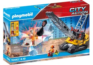 Produktbild von Playmobil 70442  City Action  Seilbagger mit Bauteil