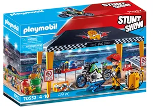 Produktbild von Playmobil 70552  Stunt Show  Werkstattzelt
