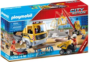 Produktbild von Playmobil 70742  City Life  Baustelle mit Kipplaster