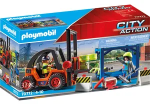 Produktbild von Playmobil 70772  City Action  Gabelstapler mit Fracht