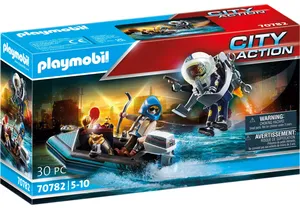 Produktbild von Playmobil 70782  City Action  Polizei-Jetpack: Festnahme des Kunsträubers