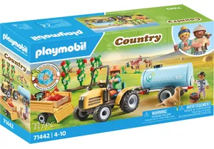 Playmobil 71442 Country Traktor mit Anhänger und Wassertank