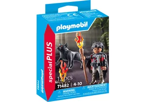 Produktbild von Playmobil 71482  Special Plus  Krieger mit Wolf