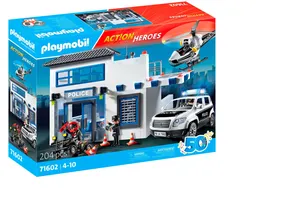 Produktbild von Playmobil 71602  Action Heroes  Polizeistation