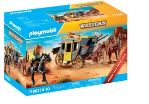 Playmobil 71862 Western Postkutschenüberfall im Wilden Westen