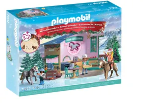 Playmobil 71952 Horses of Waterfall Adventskalender Weihnachtsbacken im Reitercafe