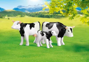 Produktbild von Playmobil 7892  Country  Kuh/Bulle/Kälbchen (Folienverpackung)