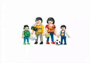 Produktbild von Playmobil 7982    Asiatische Familie (Folienverpackung)