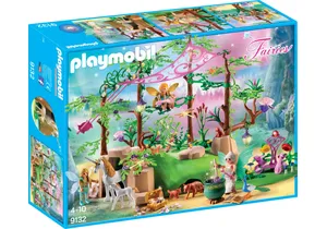 Produktbild von Playmobil 9132  Fairies  Magischer Feenwald
