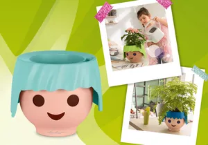 Produktbild von Playmobil 19043 OJO Pflanzengefäß Family Fun  Aquamarine