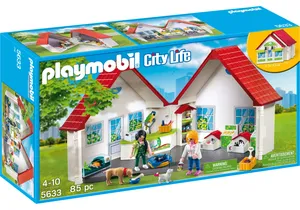 Produktbild von Playmobil 5633  City Life Mitnehm Tierarzt-Praxis