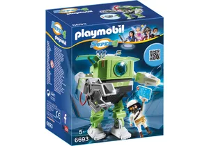 Produktbild von Playmobil 6693  Super 4  Cleano Roboter