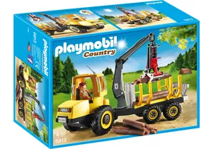 Produktbild von Playmobil 6813  Country  Holztransporter mit Kran