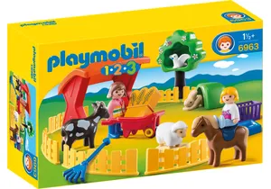 Produktbild von Playmobil 6963 1-2-3   Streichelzoo
