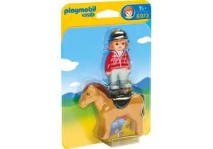 Produktbild von Playmobil 6973 1-2-3   Reiterin mit Pferd