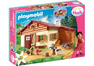 Produktbild von Playmobil 70253  Heidi  und Großvater auf der Alm