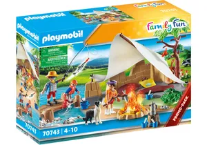 Produktbild von Playmobil 70743  Family Fun Promo Pack Familie beim Campingausflug