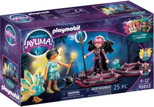 Produktbild von Playmobil 70803  Adventures of Ayuma  Crystal Fairy und Bat Fairy mit Seelentieren