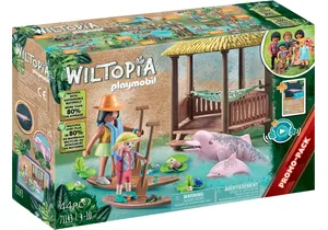 Produktbild von Playmobil 71143  Wiltopia Promo Pack Paddeltour mit den Flussdelfinen