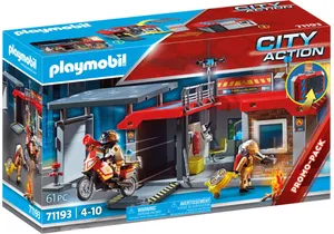 Produktbild von Playmobil 71193  City Action Mitnehm Feuerwehrstation