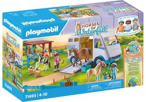 Produktbild von Playmobil 71493  Horses of Waterfall  Mobile Reitschule