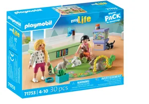Produktbild von Playmobil 71753   Starter Pack Familie mit Hasen