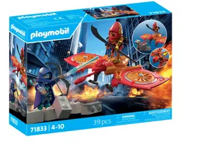Playmobil 71833 Heroes Helden-Drohne gegen bösen Ninja