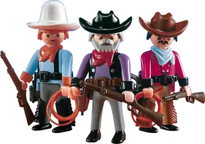 Produktbild von Playmobil 7273  Western  3 Cowboys (Folienverpackung)