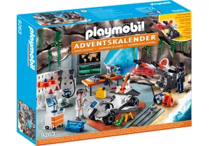 Produktbild von Playmobil 9263  Top Agents Adventskalender Spy Team Werkstatt