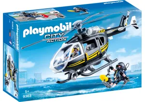 Produktbild von Playmobil 9363  City Action  SEK-Helikopter