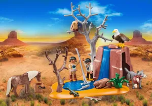 Playmobil 1024 Western Indianerkinder am Fluss (Folienverpackung)