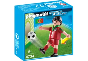 Produktbild von Playmobil 4734  Sports & Action  Fußballspieler Portugal