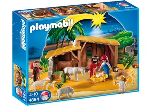 Produktbild von Playmobil 4884  Christmas  Große Krippe mit Stall