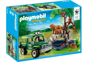 Produktbild von Playmobil 5274  Wild Life  WWF-Geländewagen bei Tigern und Orang-Utans