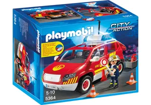 Produktbild von Playmobil 5364  City Action  Brandmeisterfahrzeug mit Licht und Sound