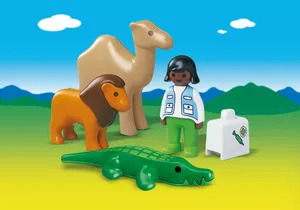 Produktbild von Playmobil 6744 1-2-3   Tierparkärztin