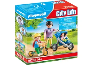 Produktbild von Playmobil 70284  City Life  Mama mit Kindern