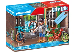 Produktbild von Playmobil 70674  City Life Geschenkset E-Bike-Werkstatt