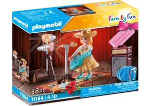 Produktbild von Playmobil 71184  Family Fun Geschenkset Country Sängerin