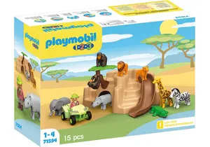 Produktbild von Playmobil 71594 1-2-3   Wildtier Abenteuer