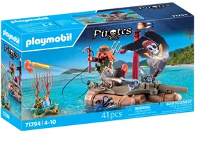 Produktbild von Playmobil 71794    Schatzbergung auf Piratenfloss
