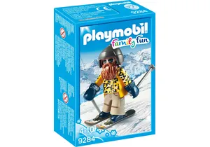 Produktbild von Playmobil 9284  Family Fun  Skifahrer mit Snowblades