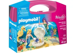 Produktbild von Playmobil 9324  Magic Carry Case Meerjungfrauen