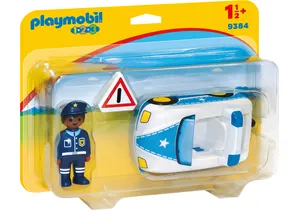 Produktbild von Playmobil 9384 1-2-3   Polizeiauto