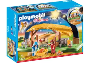 Produktbild von Playmobil 9494  Christmas  Lichterbogen Weihnachtskrippe