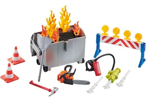 Produktbild von Playmobil 9804  City Action  Feuerwehr-Zubehörset (Folienverpackung)