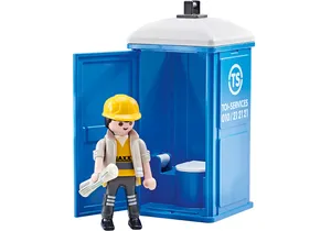 Produktbild von Playmobil 9844  City Action  Mobile Toilette (Folienverpackung)