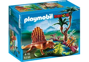 Produktbild von Playmobil 5235  Dinos  Dimetrodon mit Wasserstelle